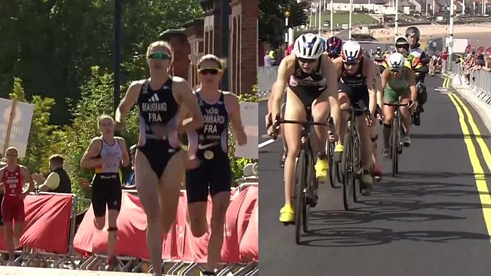 World Triathlon Championship Series. Sprint Prueba Élite Fem