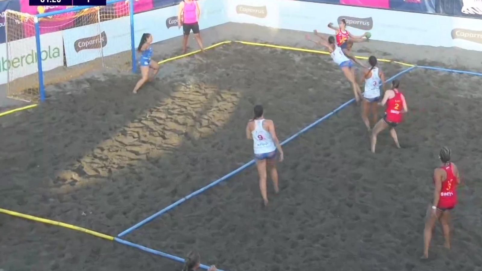 Balonmano Playa - Partido de las estrellas. Encuentro femenino - ver ahora