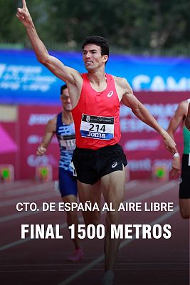 Final masculina de 1500 | Campeonato de España de atletismo