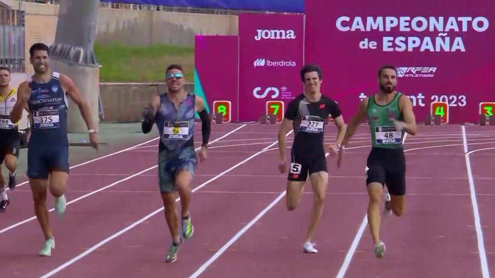 Final masculina 400 m | Campeonato España atletismo 