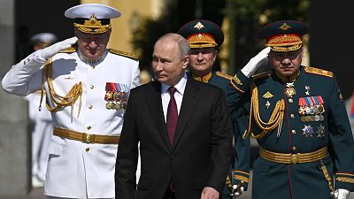 Putin promete a la Armada rusa 30 nuevos buques de guerra