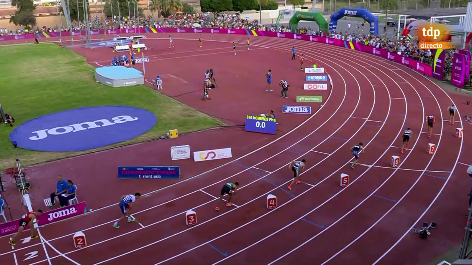 Final masculina 800 m | Campeonato España atletismo 