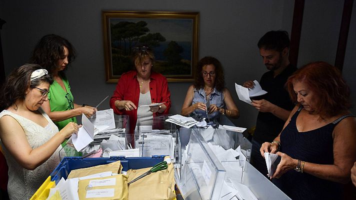 Telediario Fin de Semana - La Junta Electoral de Madrid rechaza la petición del PSOE de recontar los votos nulos
