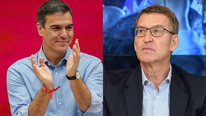 Feijóo pide a Sánchez reunirse esta semana y el líder del PSOE rechaza la propuesta