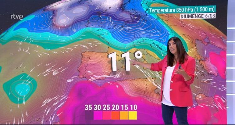 El temps - De la calor intensa a un ambient de final d'estiu