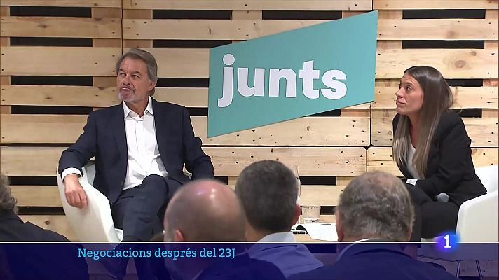 L'Informatiu - Artur Mas i ERC demana a Puigdemont suport per una investidura per Sánchez