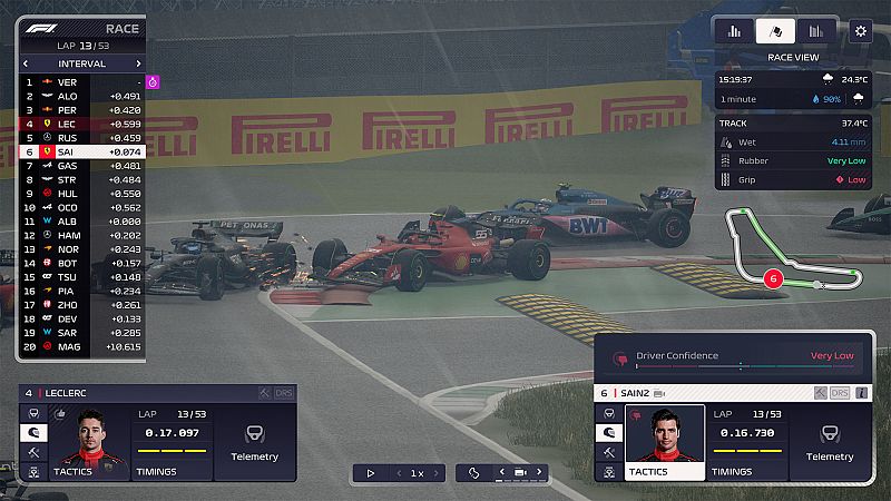 Triler del videojuego 'F1 Manager 2023'