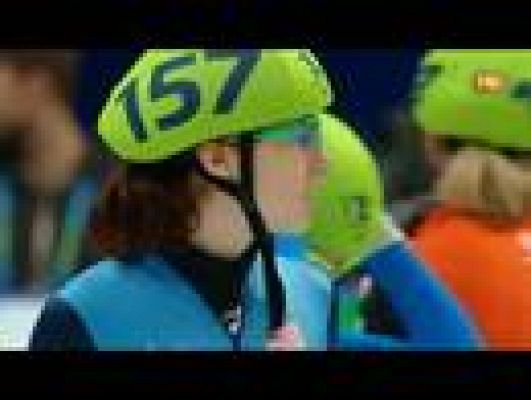  - Patinaje femenino, relevos 3.000m