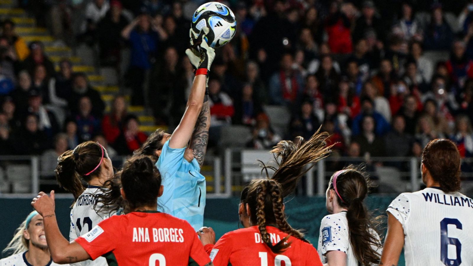 Fútbol - Copa Mundial femenina de la FIFA 2023: Portugal - Estados Unidos