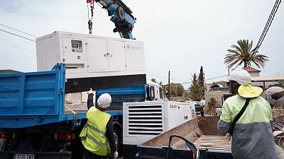 El 95% de abonados de Endesa ya tienen luz en La Gomera tras el apagn