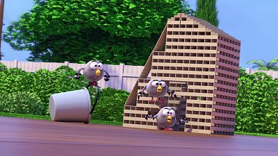 Pájaros y castillos