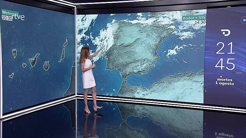 Intervalos de viento fuerte en Canarias, Estrecho y Cantábrico - ver ahora