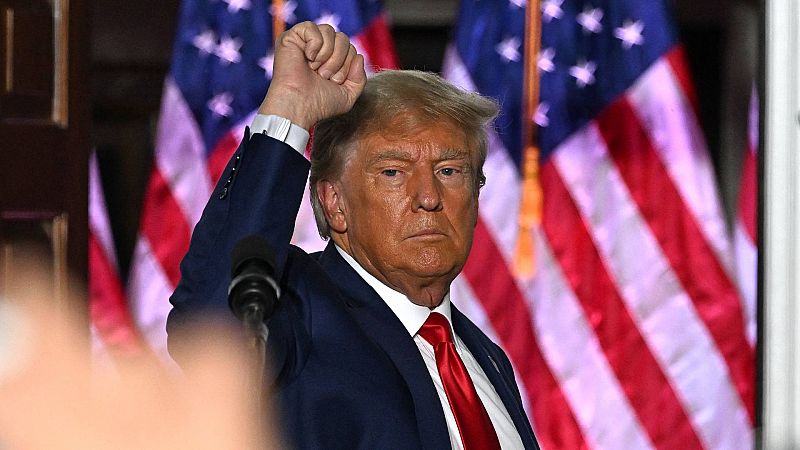 Trump sigue adelante con su campaña electoral pese a su imputación por el asalto al Capitolio - Ver ahora