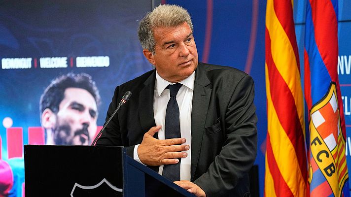 Telediario 2 - Una nueva 'palanca' del Barça: 65 millones de un inversor alemán por el 16% de Barça Studios