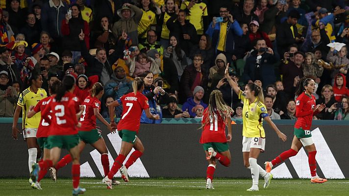 Copa Mundial Femenina de la FIFA 2023 - Resumen del Marruecos - Colombia del Mundial femenino 2023