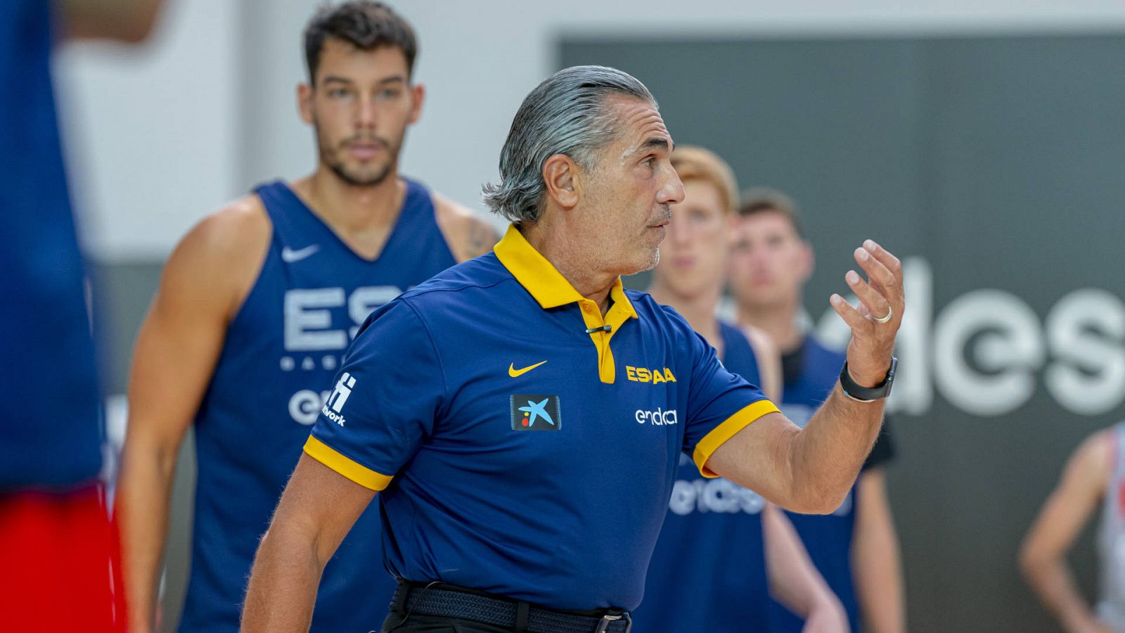 Scariolo, ante el primer ensayo para el Mundial de baloncesto