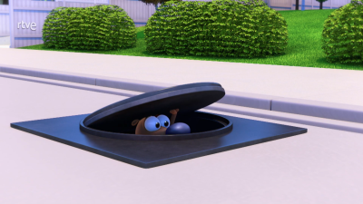 Guarida en la alcantarilla