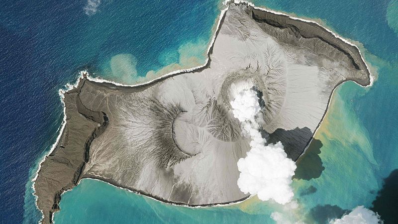¿Cómo ha afectado la erupción del Hunga Tonga al cambio climático?
