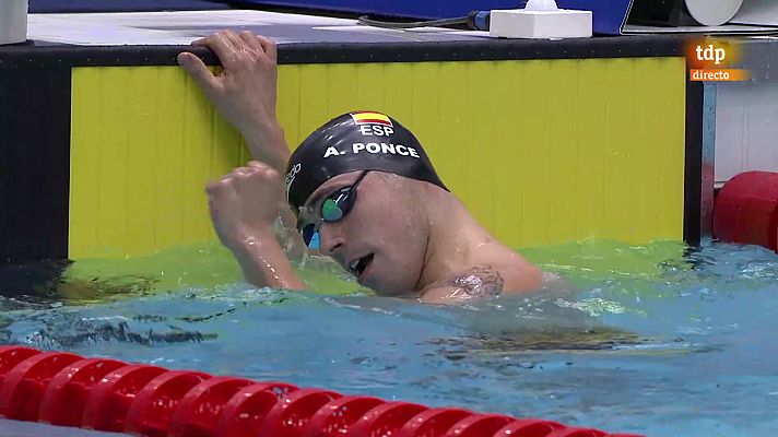 Toni Ponce conquista el segundo oro para España en el Mundial de natación paralímpica