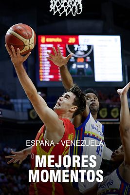 Baloncesto en RTVE - Recital de anotación de Juancho Hernangómez con España