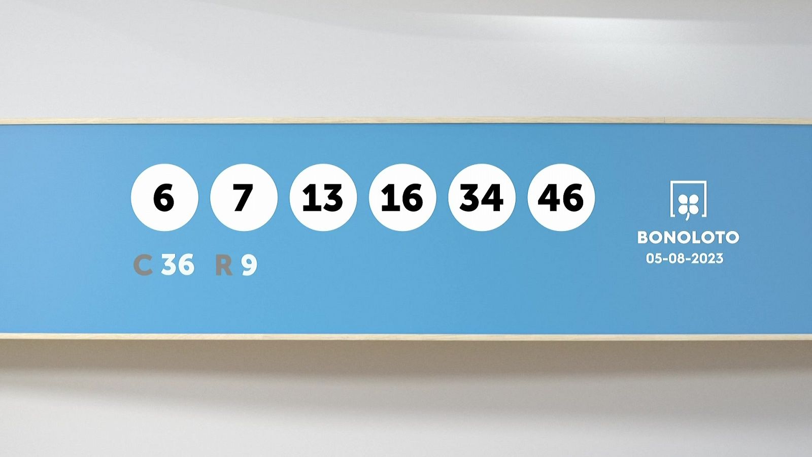 Sorteo de la Lotería Bonoloto del 05/08/2023 - Ver ahora