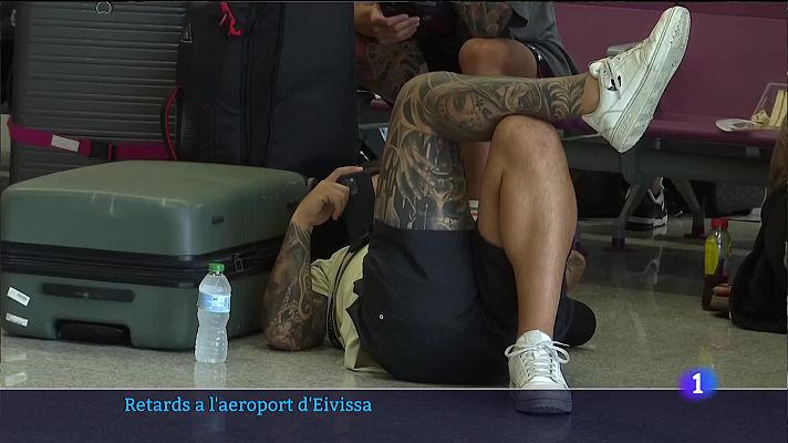 Retards a l'aeroport d'Eivissa