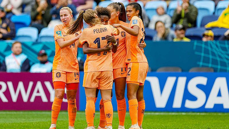 Resumen del Paises Bajos - Sudáfrica del Mundial femenino 2023. Ver en RTVE Play