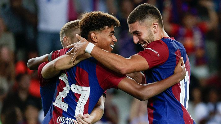 Las jóvenes promesas toman el mando del Barça para ganar el Trofeo Gamper