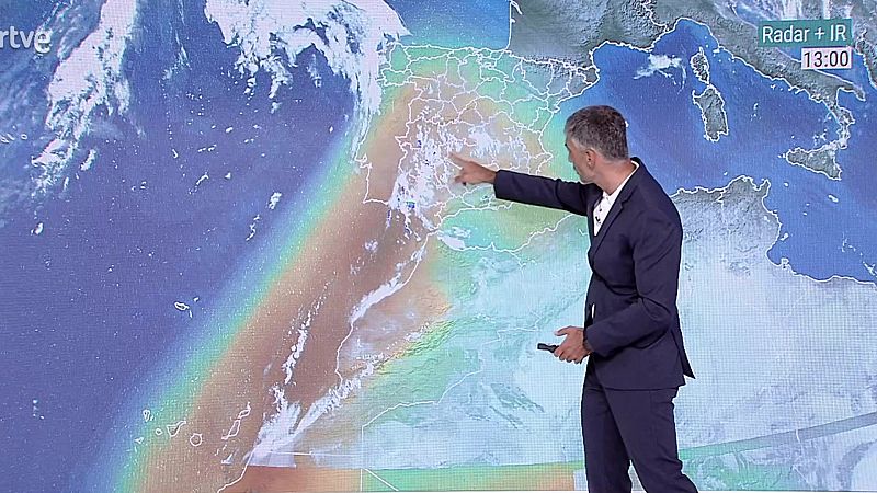 Temperaturas significativamente elevadas en la mayor parte del interior de la Península - ver ahora