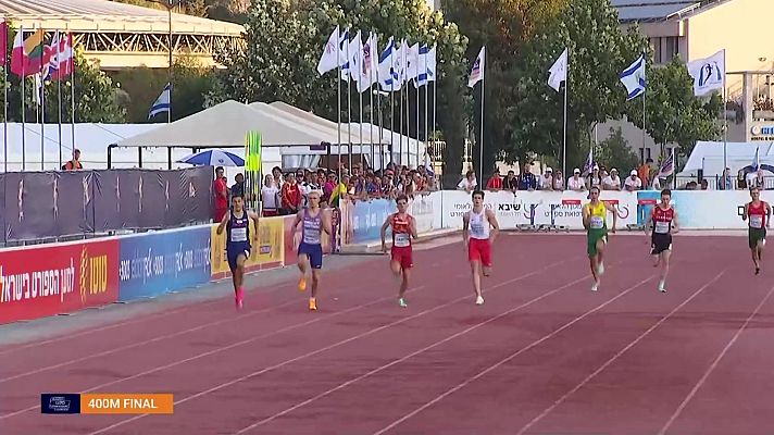 Campeonato de Europa Sub-20. Final 400m masculinos
