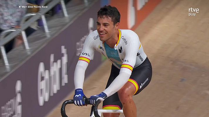 Albert Torres, subcampeón del mundo de puntuación de ciclismo en pista