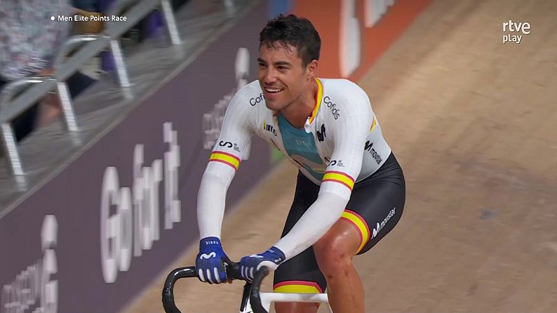 Albert Torres, subcampeón del mundo de puntuación de ciclismo en pista -- ver ahora