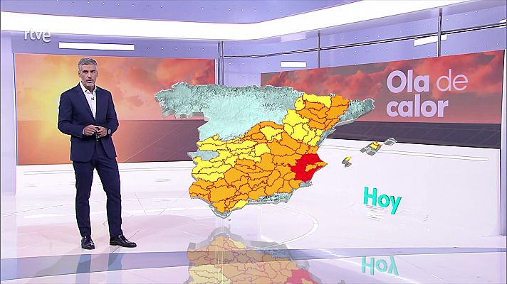 Temperaturas significativamente elevadas en la mitad sur peninsular, así como en el cuadrante nordeste, Baleares y Canarias