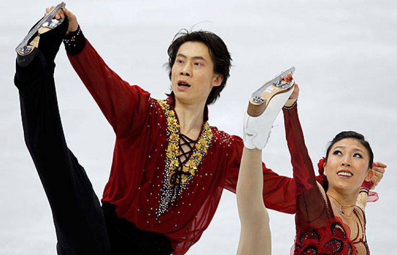 La pareja china compuesta por Pang Qing y Tong Jian dio la sorpresa y se alzó con la plata.