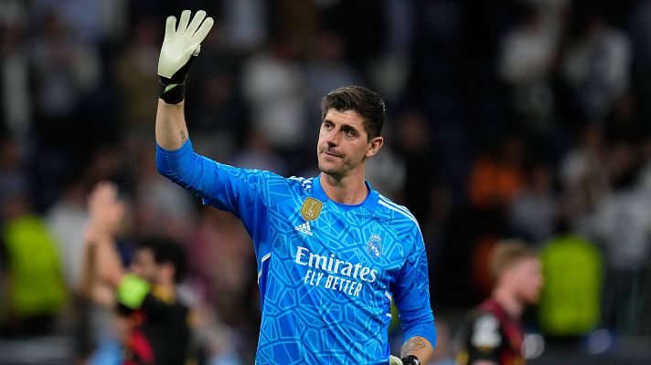 Telediario 2 - Courtois podría perderse la temporada por lesión y el Madrid ya busca portero