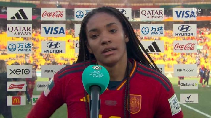 Copa Mundial Femenina de la FIFA 2023 - Salma Paralluelo, tras marcar el gol decisivo: "Este equipo se merecía esto"