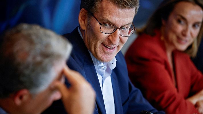 Telediario 2 - El PP dice que entablar conversaciones con Junts para la investidura "no está sobre la mesa"