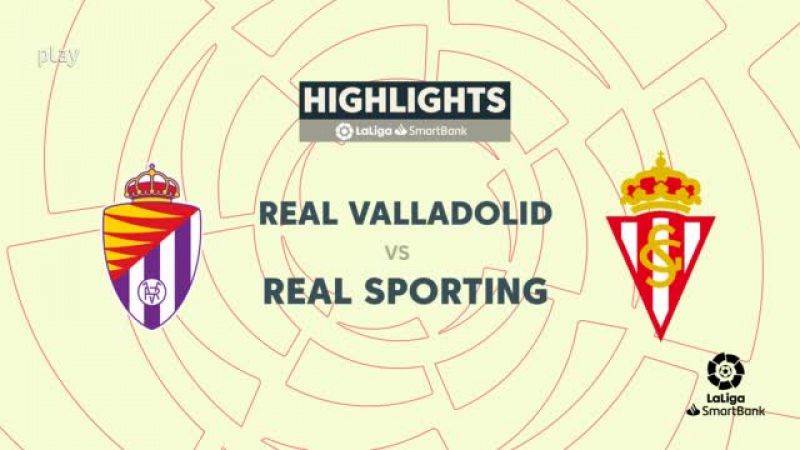 Valladolid - Sporting: resumen del partido, 1ª jornada. Ver en RTVE Play