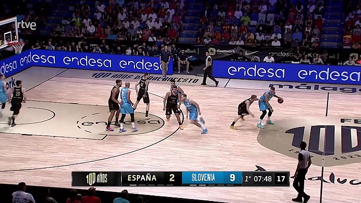Baloncesto en RTVE - Resumen del España - Eslovenia, Torneo del Centenario de la FEB