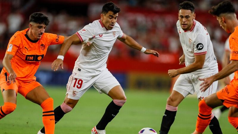 Sevilla - Valencia: resumen del partido, 1� jornada. Ver en RTVE Play