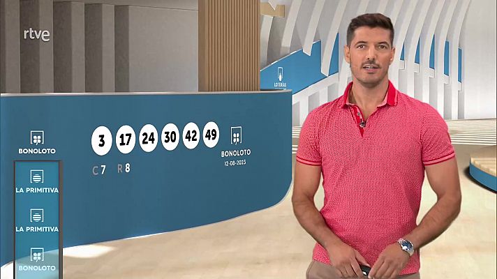 Loterías - Sorteo de la Bonoloto y Primitiva del 12/08/2023