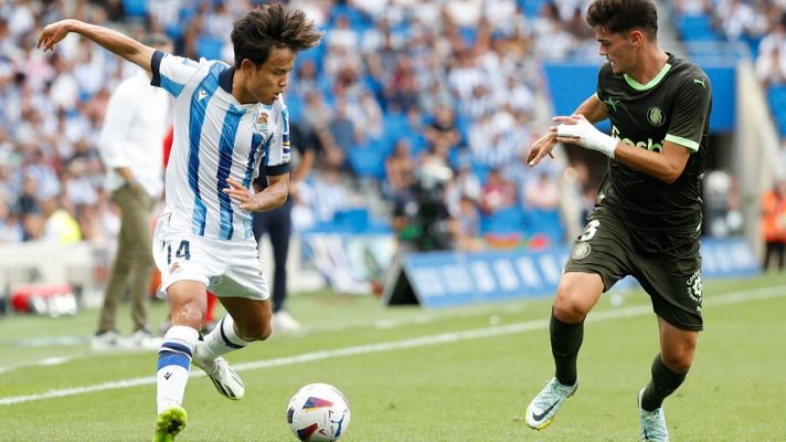 Resúmenes de LaLiga - Real Sociedad - Girona: resumen del partido, 1ª jornada