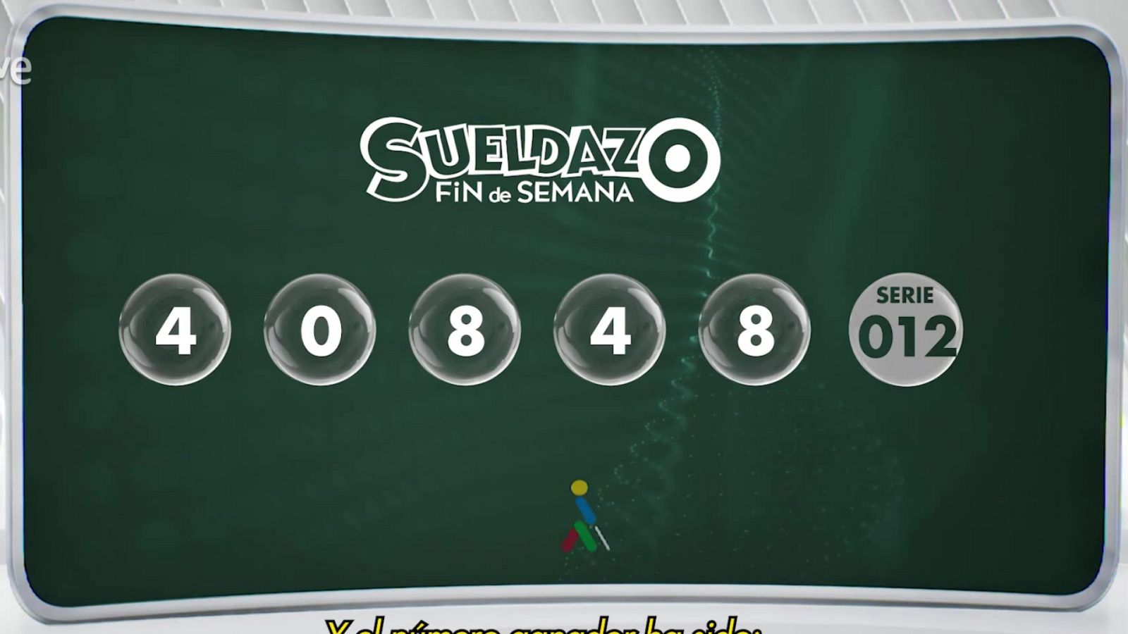 Sorteo ONCE - 12/08/23 - ver ahora