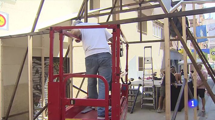 L'Informatiu - Gràcia enllesteix els preparatius per a la Festa Major