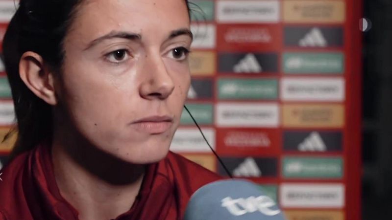 Entrevista en RTVE con Aitana Bonmat�, el cerebro de la selecci�n