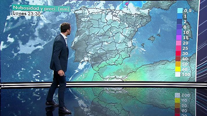 Probables tormentas fuertes en el norte y este de la Ibérica y alto Ebro