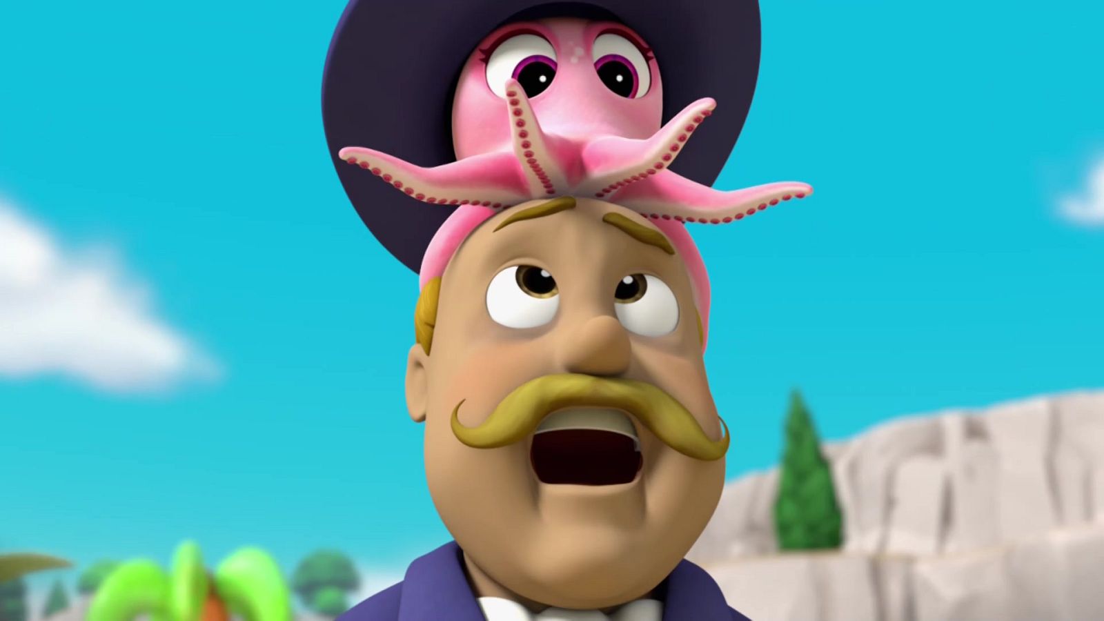 Pups Save A Baby Octopus