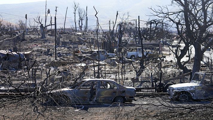 Continúa la búsqueda de cientos de desaparecidos en la devastada isla de Maui