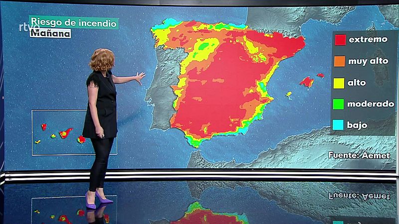 Tormentas localmente fuertes en puntos de Aragón y de Navarra - ver ahora