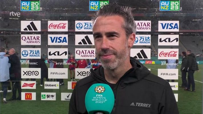 Copa Mundial Femenina de la FIFA 2023 - Jorge Vilda:  "Hemos pegado un pelotazo. Nos hemos sobrepuesto al empate con alma y con magia"